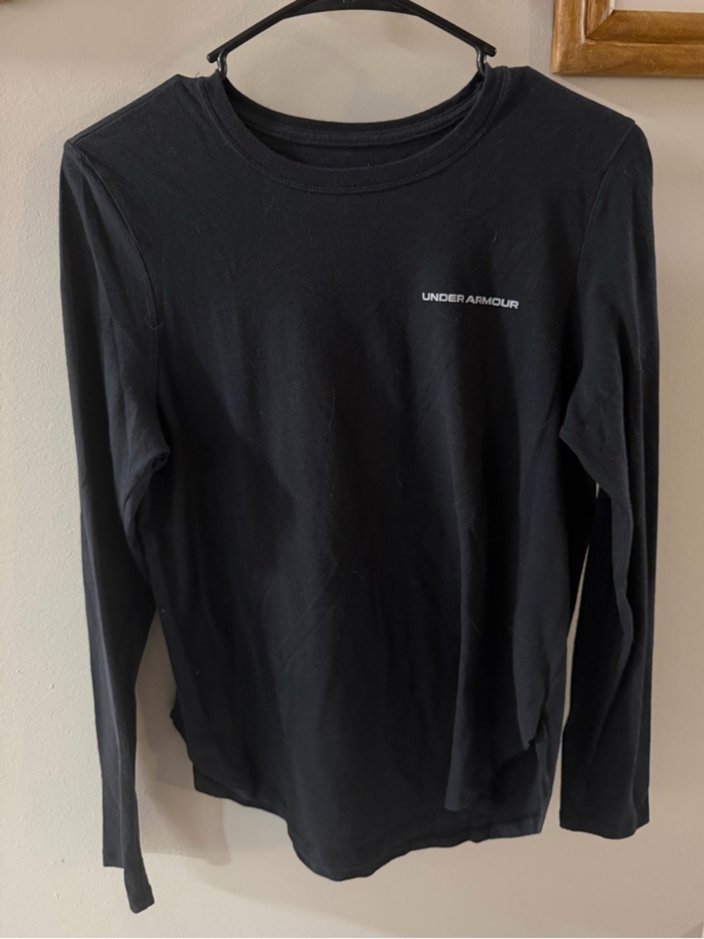 Under Armour Black Long-Sleeve Performance Tee
